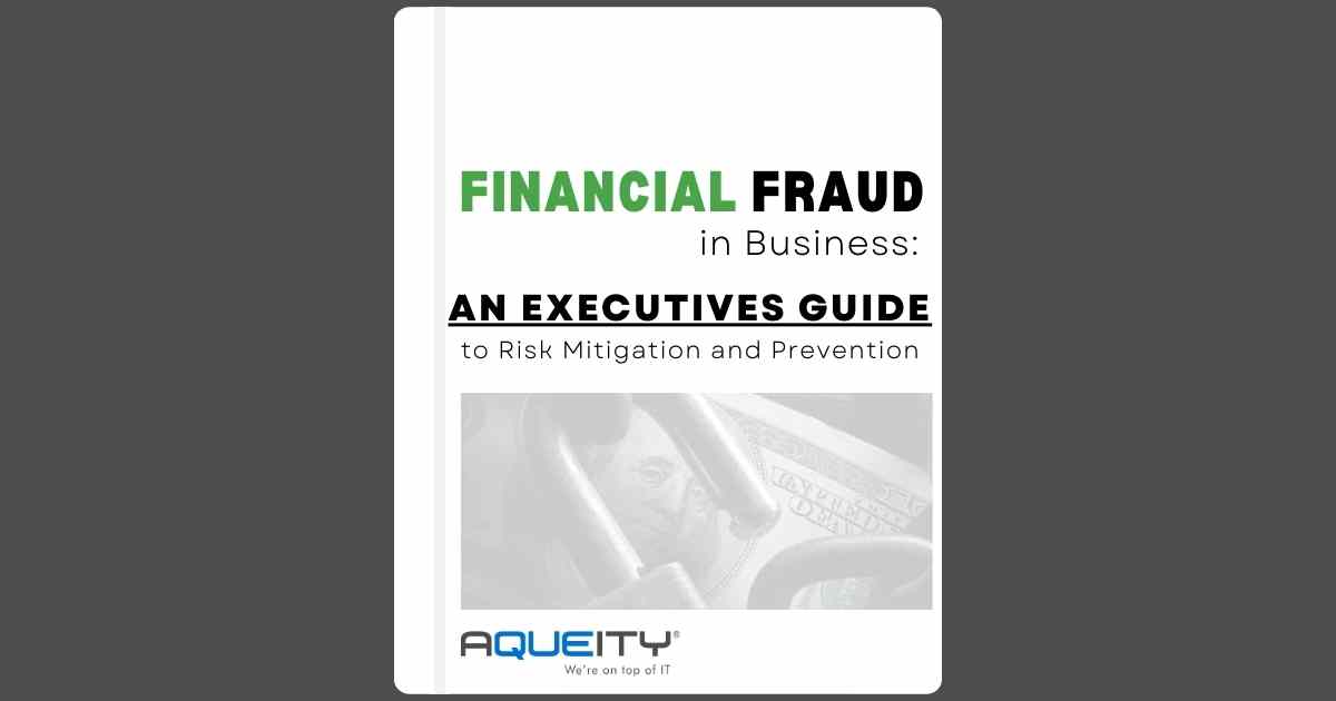 Financial Fraud in Business Blog